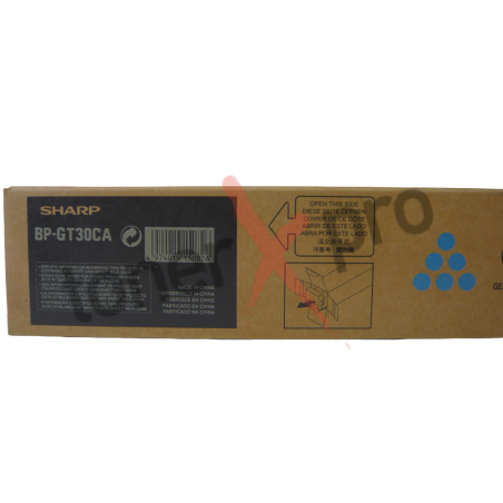 TONER SHARP BP30C25EU CYAN ORIGINAL BPGT30CA