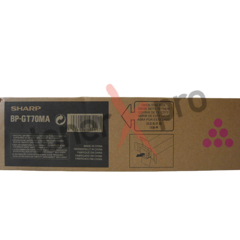 SHARP TONER MAGENTA BP50C26 BP60C31 BP70C31 ORIGINAL BPGT70MA BP GT70MA SHARP TONER MAGENTA BP50C26 BP60C31 BP70C31 ORIGINAL BPGT70MA BP GT70MA