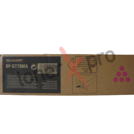 TONER SHARP BP50C26 BP70C31 MAGENTA ORIGINE BPGT70MA BP GT70MA