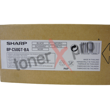 TONER SHARP BPC533W BPC542W BLACK ORIGINAL BPC50GTBA