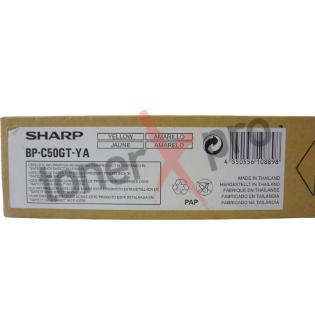 TONER SHARP BPC533W BPC542W YELLOW ORIGINAL BPC50GTYA
