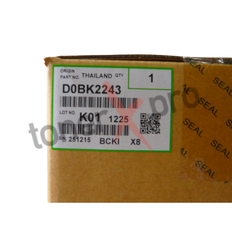 DRUM + DEVELOPER UNIT RICOH IMC2500 YELLOW ORIGINAL D0BK2203 D0BK2243