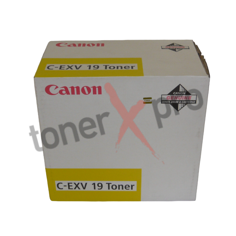 CANON TONER YELLOW IMAGEPRESS C1 ORIGINAL 0400B002 CEXV19 CANON TONER YELLOW IMAGEPRESS C1 ORIGINAL 0400B002 CEXV19