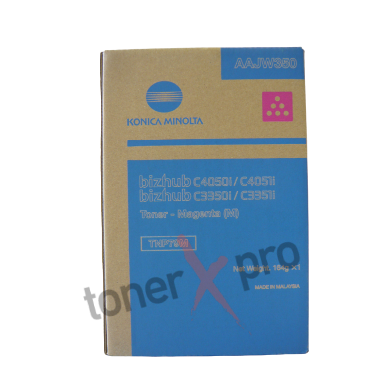 MINOLTA TONER MAGENTA BIZHUB C3350I ORIGINAL TNP79 TNP79M AAJW350