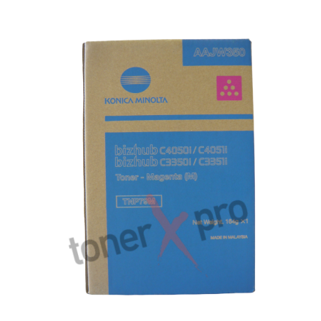 TONER MINOLTA BIZHUB C3350I MAGENTA ORIGINAL TNP79 TNP79M AAJW350