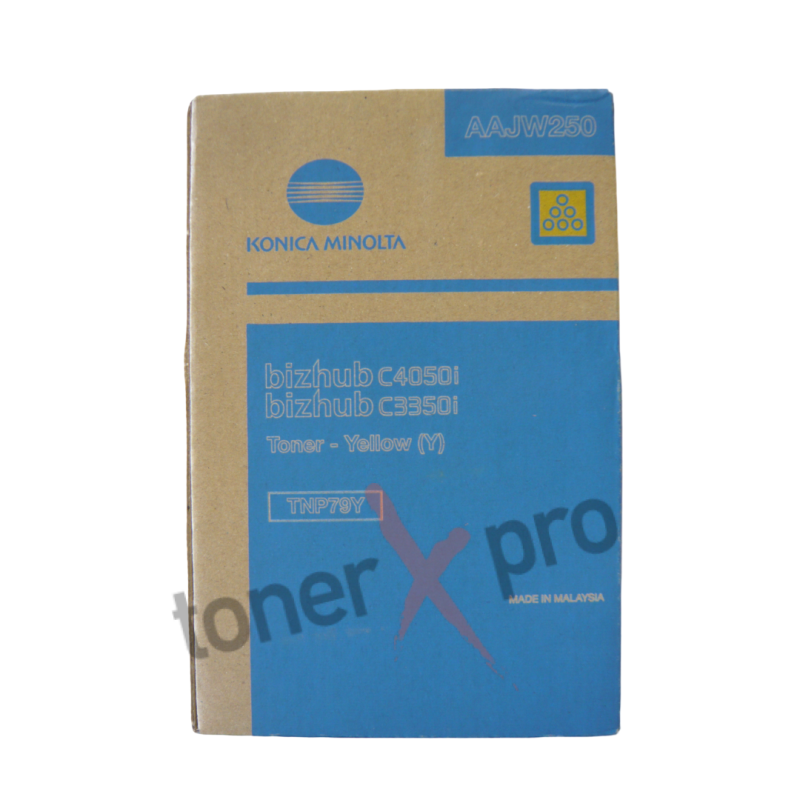 MINOLTA TONER YELLOW BIZHUB C3350I ORIGINAL TNP79 TNP79Y AAJW250 MINOLTA TONER YELLOW BIZHUB C3350I ORIGINAL TNP79 TNP79Y AAJW250