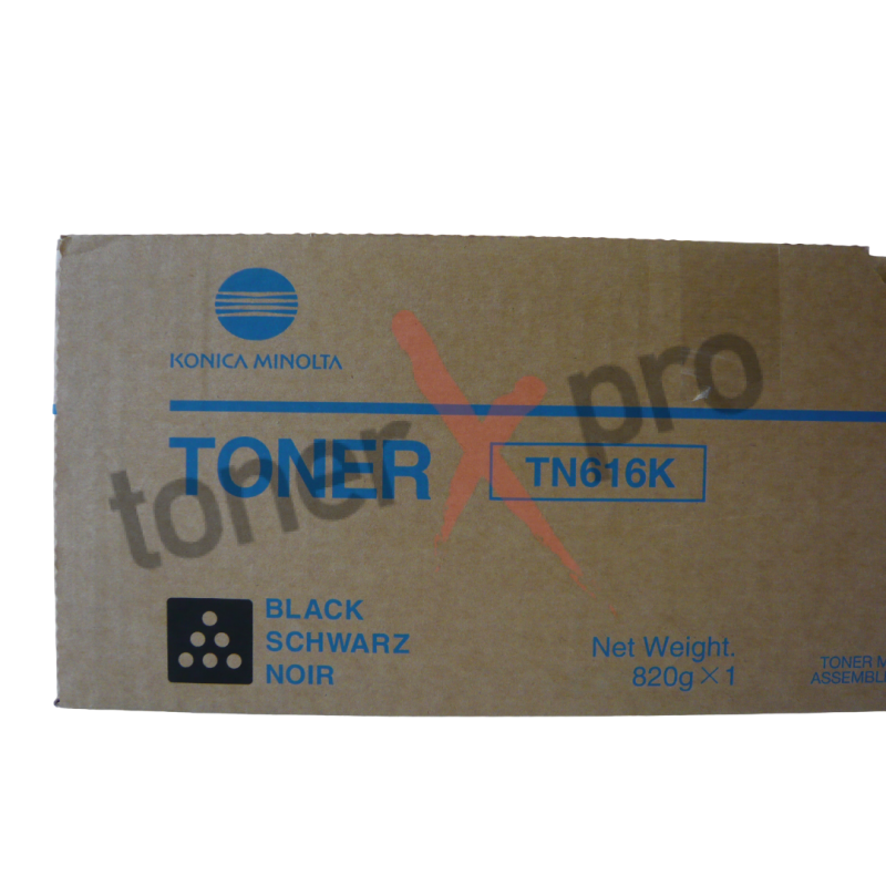 MINOLTA TONER BLACK BIZHUB PRESS C6000 ORIGINAL A1U9150 TN616 TN616K