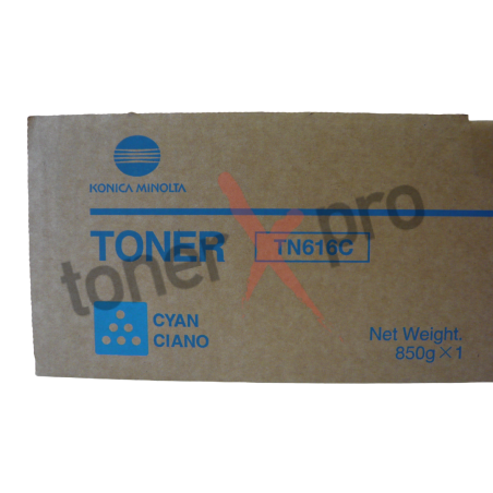 TONER MINOLTA BIZHUB PRESS C6000 CYAN ORIGINAL A1U9453 TN616 TN616C