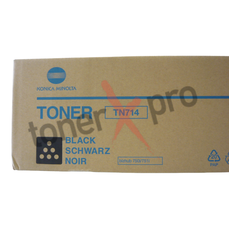 MINOLTA TONER BIZHUB 750i ORIGINAL ACYP050 TN714