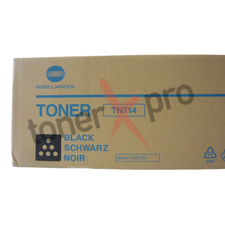 TONER MINOLTA BIZHUB 750i ORIGINAL ACYP050 TN714