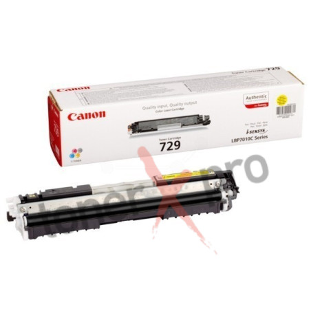 CANON TONER YELLOW LBP7010 ORIGINAL 729Y