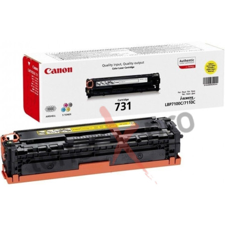 CANON TONER YELLOW LBP7100 ORIGINAL 731Y