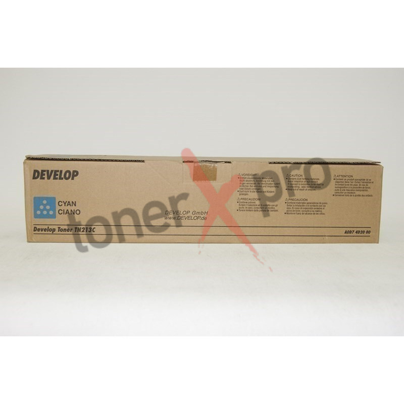 DEVELOP TONER CYAN INEO+203 ORIGINAL TN213 TN213C AOD74D2 DEVELOP TONER CYAN INEO+203 ORIGINAL TN213 TN213C AOD74D2