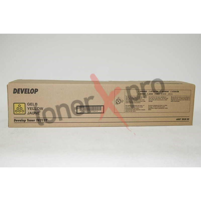 DEVELOP TONER YELLOW INEO+203 ORIGINAL TN213 TN213Y AOD72D2 DEVELOP TONER YELLOW INEO+203 ORIGINAL TN213 TN213Y AOD72D2
