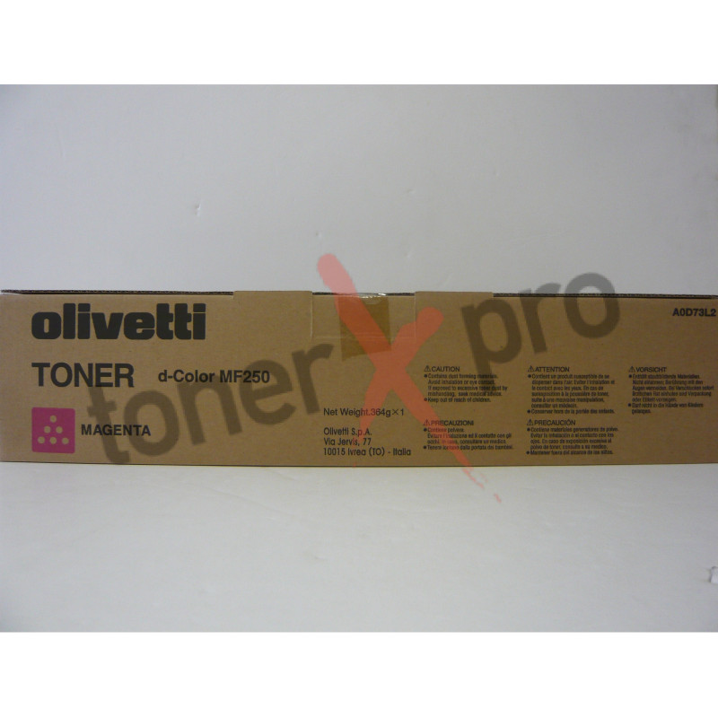 OLIVETTI TONER MAGENTA D COLOR MF201+ ORIGINAL B0729 OLIVETTI TONER MAGENTA D COLOR MF201+ ORIGINAL B0729
