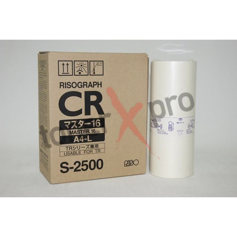 RISO MASTER TR-CR/-A4/ S-2500/ S-726/ 2 RLX                   ORIGINE