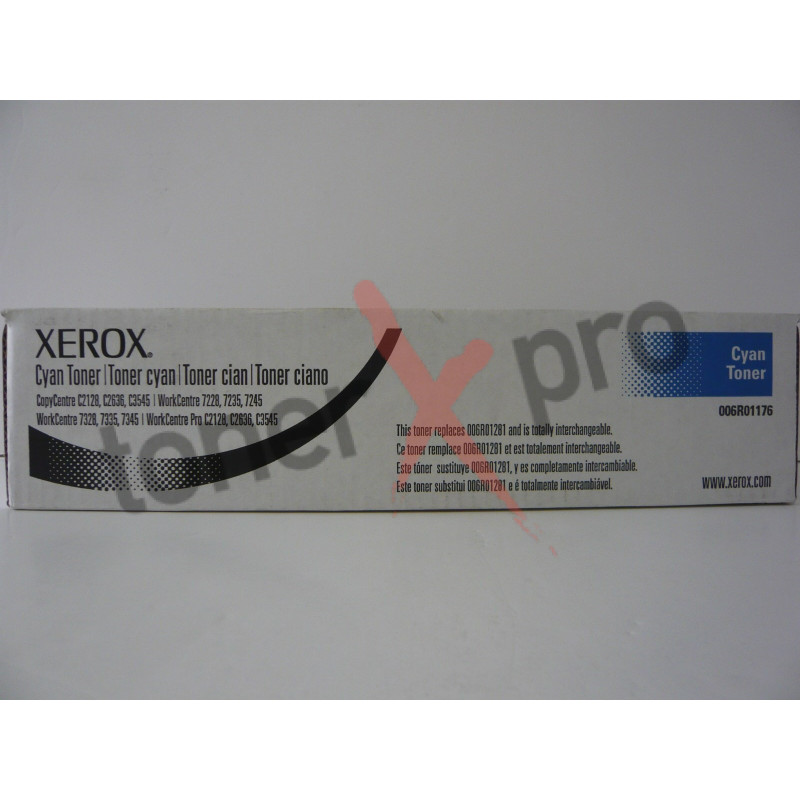 XEROX TONER WORKCENTRE C2128/CYAN/CTG.383GR/15K/ 006R01176    ORIGINE