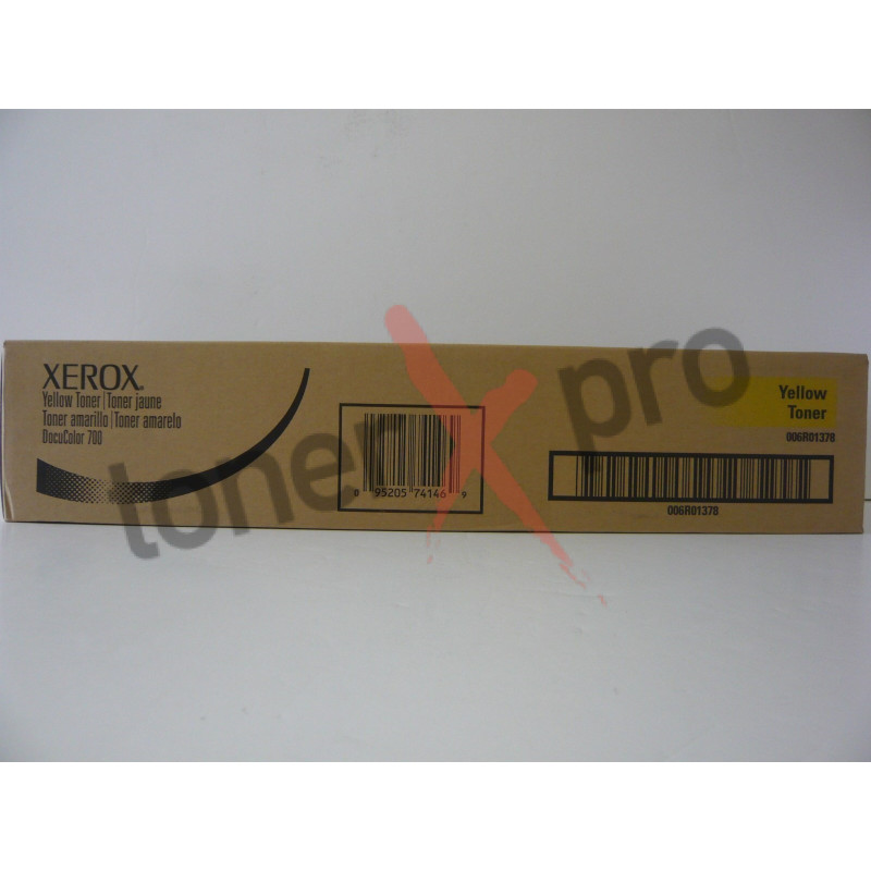 XEROX TONER YELLOW DOCUCOLOR PRESS 700 ORIGINAL 006R01386