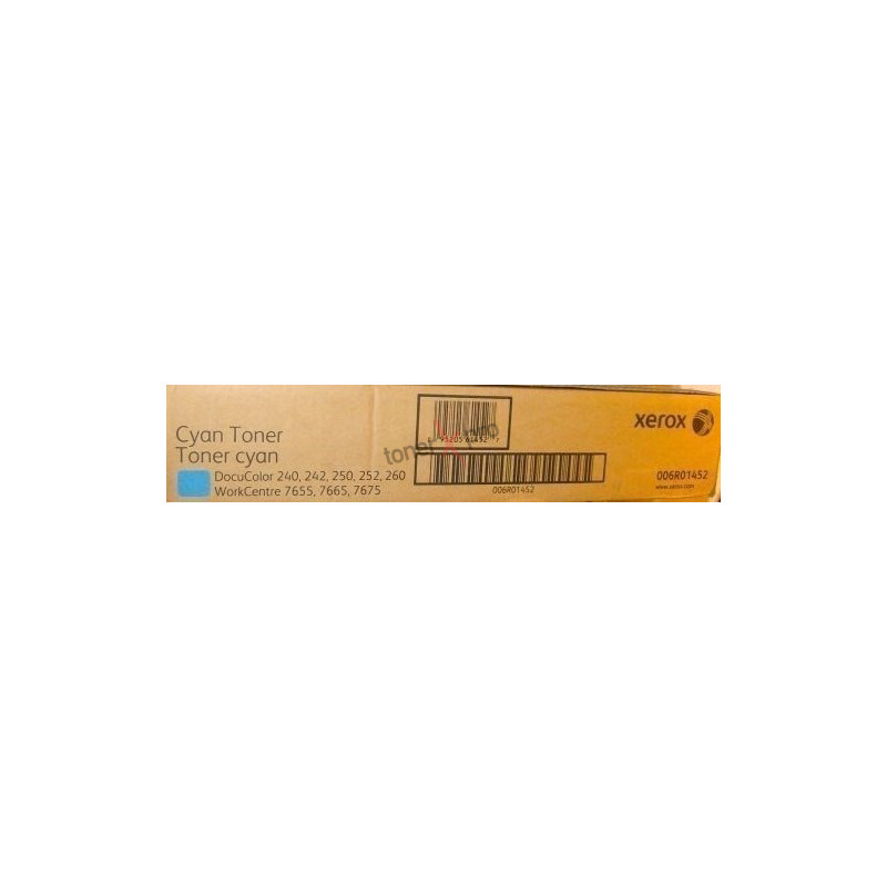 XEROX TONER CYAN DOCUCOLOR 260 ORIGINAL 006R01452