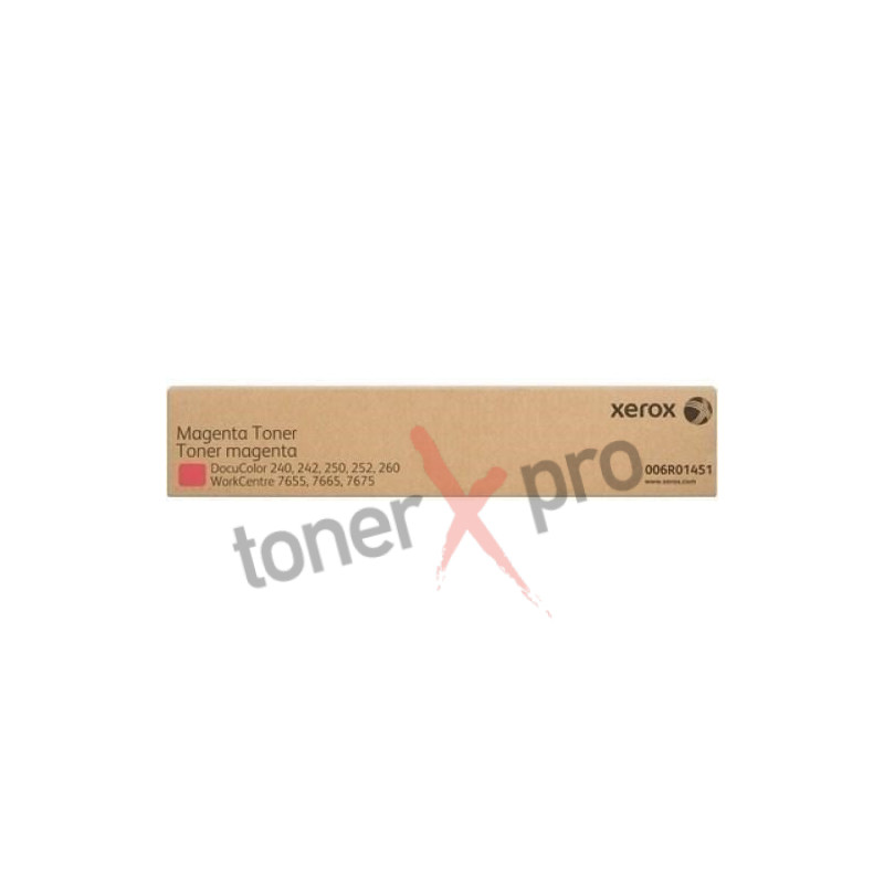 XEROX TONER MAGENTA DOCUCOLOR 260 ORIGINAL 006R01451