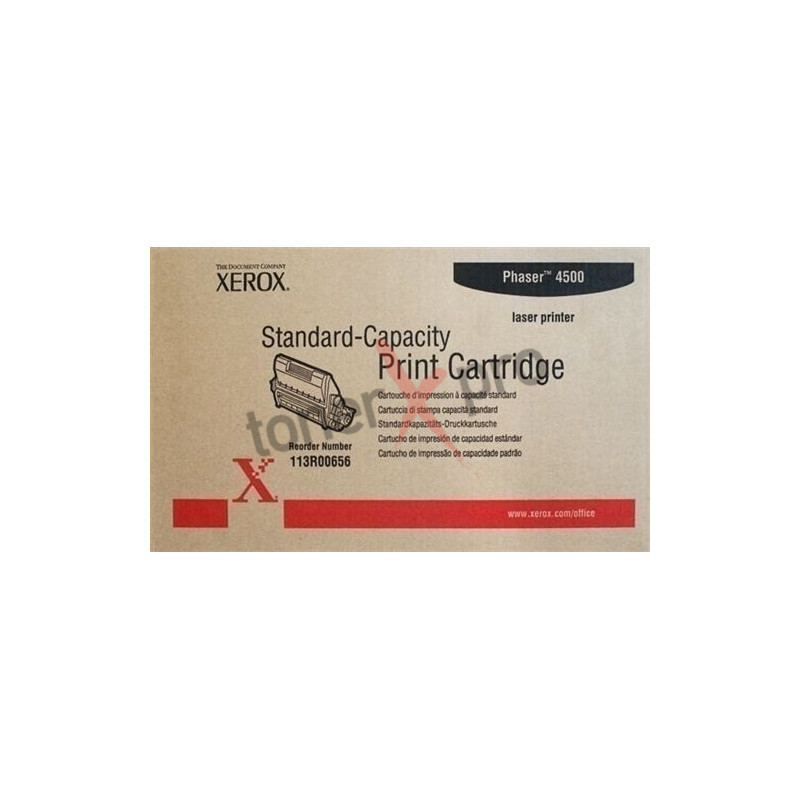 XEROX TONER BLACK PHASER 4500 ORIGINAL 113R00656