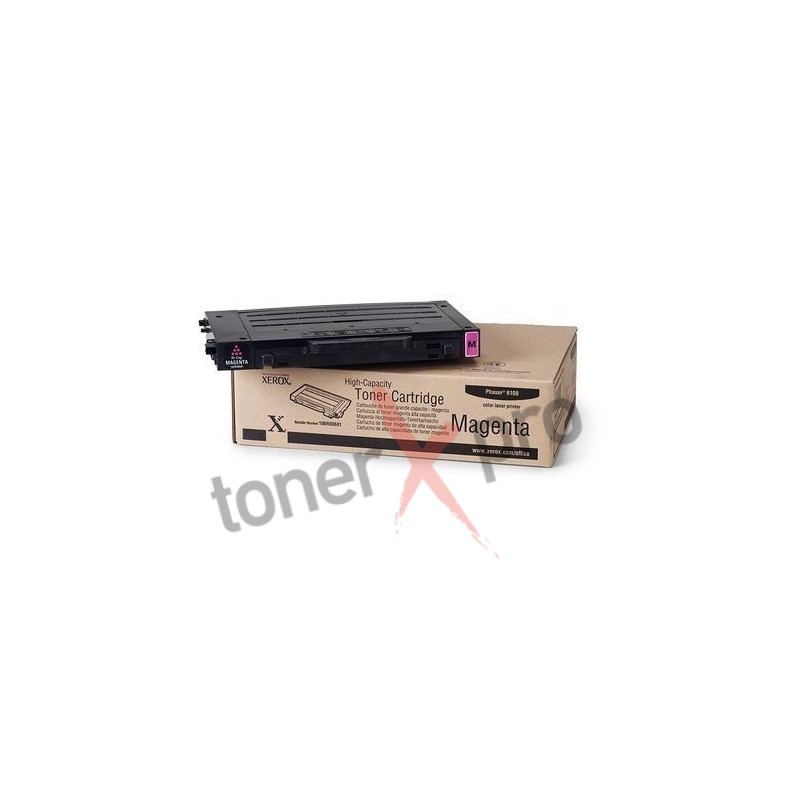 XEROX TONER PHASER PH6100/MAGENTA/CTG.HAUTE C/5KC/ 106R00681  ORIGINE