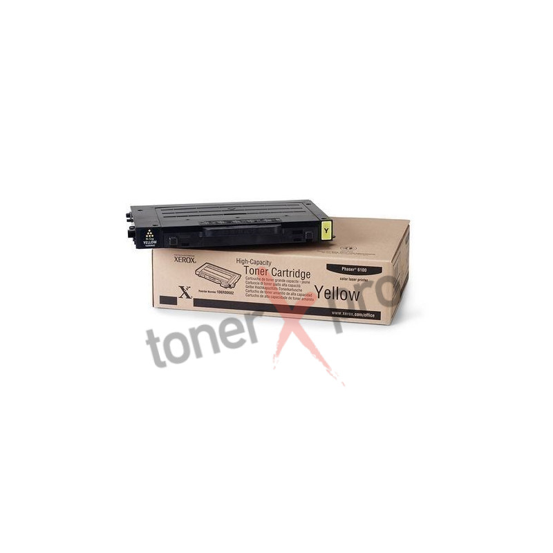 XEROX TONER PHASER PH6100/YELLOW/CTG.HAUTE C/5KC/ 106R00682   ORIGINE