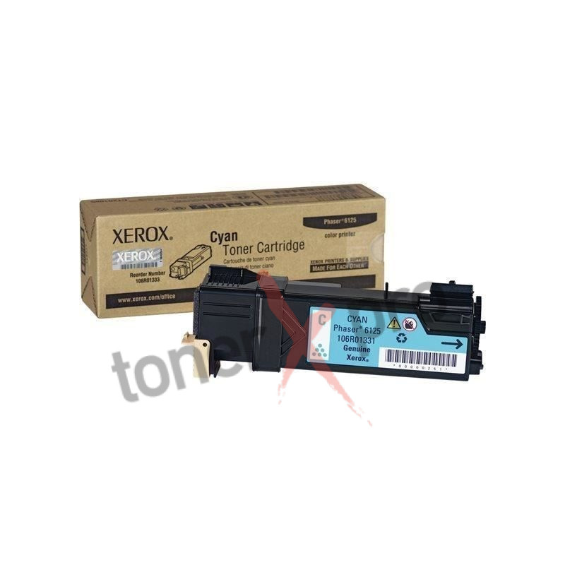 XEROX TONER PHASER PH6125/CYAN/CTG.1KC/ 106R01331             ORIGINE