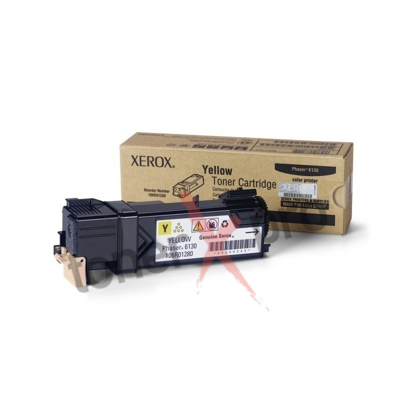 XEROX TONER PHASER PH6130/YELLOW/CTG.1.9KC/ 106R01280         ORIGINE