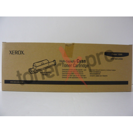 XEROX TONER PHASER PH6360/CYAN/CTG.HAUTE C/12KC/ 106R01218    ORIGINE