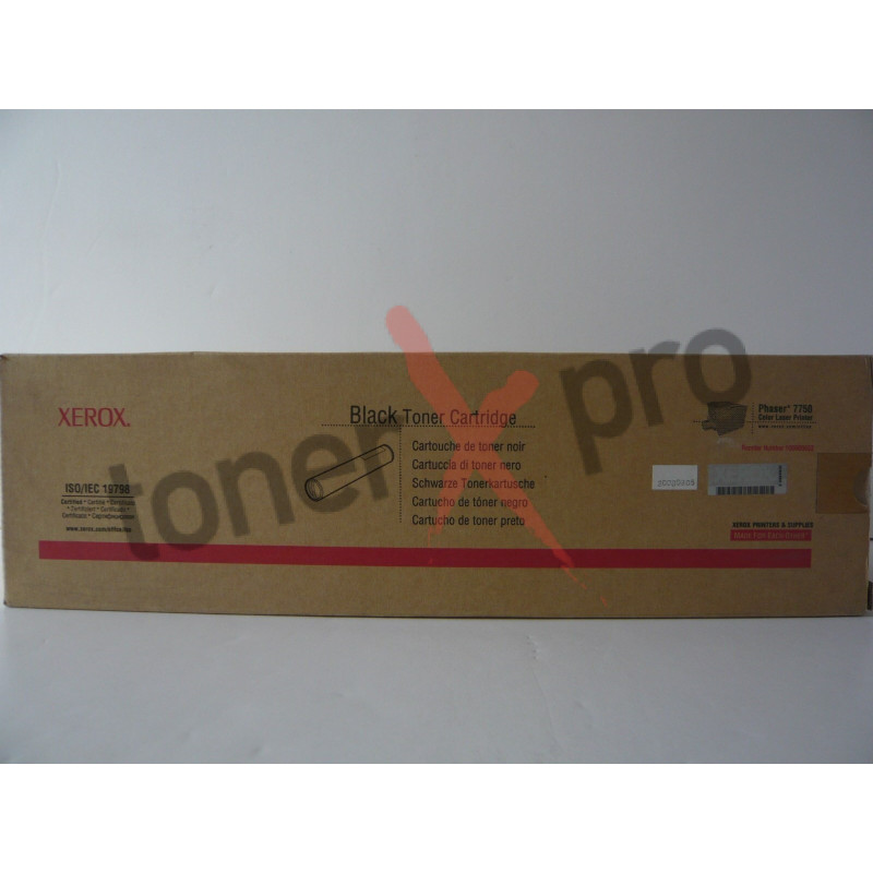 XEROX TONER BLACK PHASER 7750 ORIGINAL 106R00652