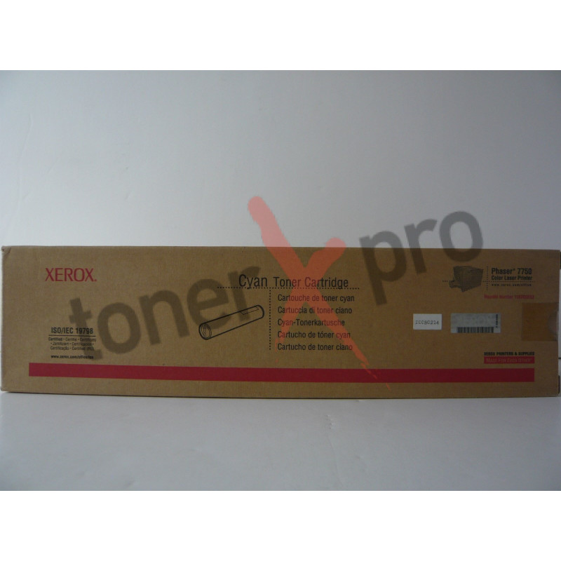 XEROX TONER CYAN PHASER 7750 ORIGINAL 106R00653