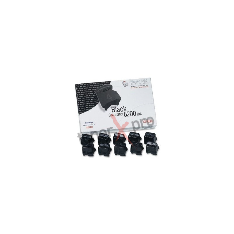 XEROX TONER BLACK PHASER 8200 OIGINAL 016204400