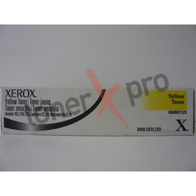 XEROX TONER WORKCENTRE PRO 32/YELLOW/CTG-381GR-15K/ 006R01125 ORIGINE