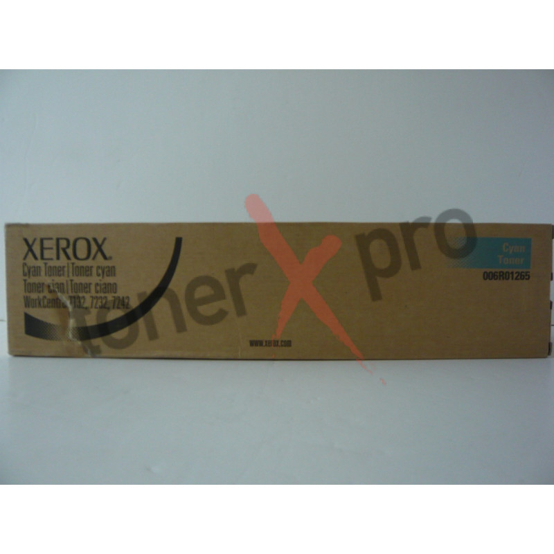 XEROX TONER CYAN WORKCENTRE 7132 ORIGINAL 006R01265 006R01273