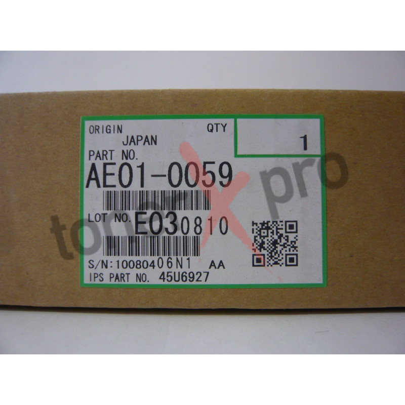 RICOH ROULEAU SUPERIEUR MPC3500 MPC4500 ORIGINAL AE010059 RICOH ROULEAU SUPERIEUR MPC3500 MPC4500 ORIGINAL AE010059