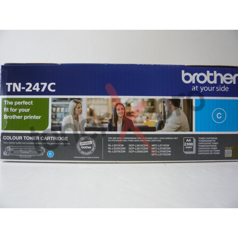 BROTHER TONER CYAN HLL3210 MFCL3770 ORIGINAL TN247 TN247C