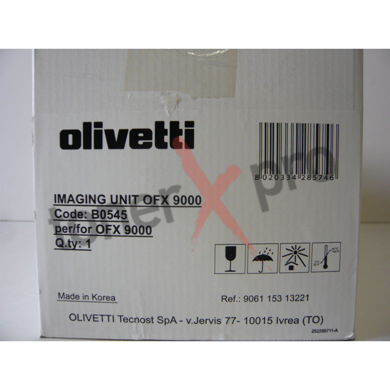 OLIVETTI TONER BLACK OFX 9000 ORIGINAL B0545