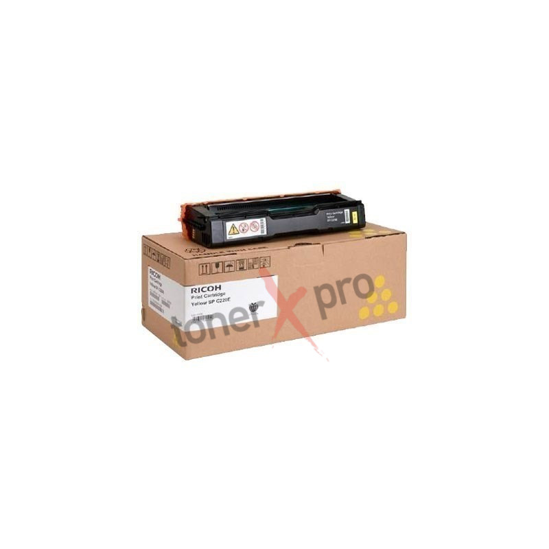 RICOH TONER YELLOW SPC220 ORIGINAL 407643