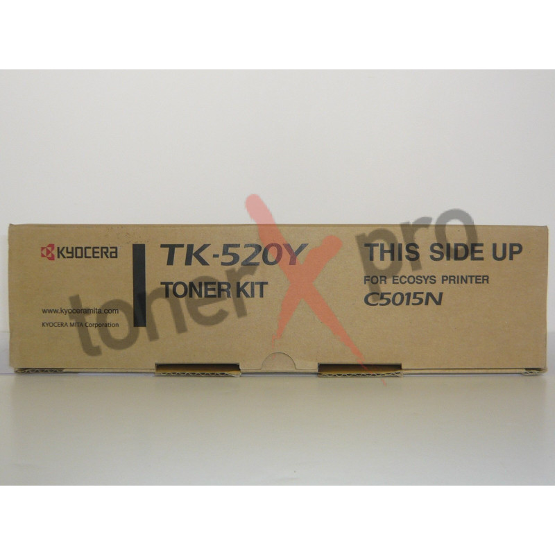 KYOCERA TONER YELLOW FS C5015 ORIGINAL TK520 TK520Y KYOCERA TONER YELLOW FS C5015 ORIGINAL TK520 TK520Y