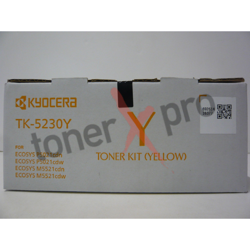 KYOCERA TONER YELLOW ECOSYS P5021 ORIGINAL TK5230 TK5230Y