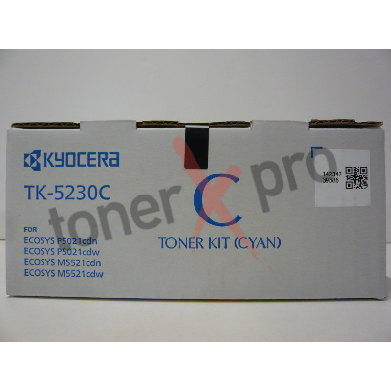 KYOCERA TONER CYAN ECOSYS P5021 ORIGINAL TK5230 TK5230C KYOCERA TONER CYAN ECOSYS P5021 ORIGINAL TK5230 TK5230C