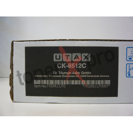 UTAX-TRIUMPH ADLER TONER CYAN 3206ci ORIGINAL 1T02RLCUT1 CK8512C