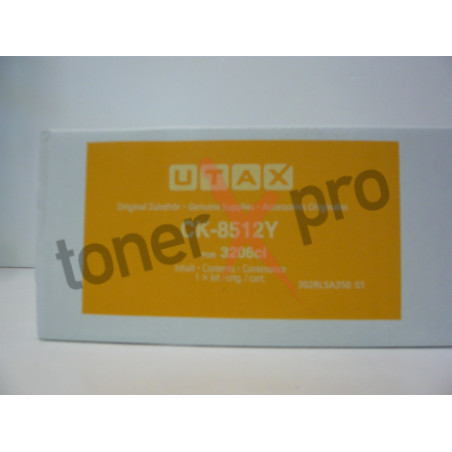 UTAX-TRIUMPH ADLER TONER YELLOW 3206ci ORIGINAL 1T02RLAUT1 CK8512Y