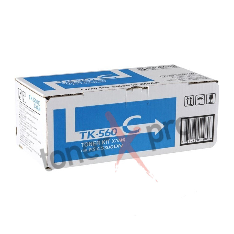KYOCERA TONER CYAN FS C5300DN ORIGINAL TK560 TK560C KYOCERA TONER CYAN FS C5300DN ORIGINAL TK560 TK560C