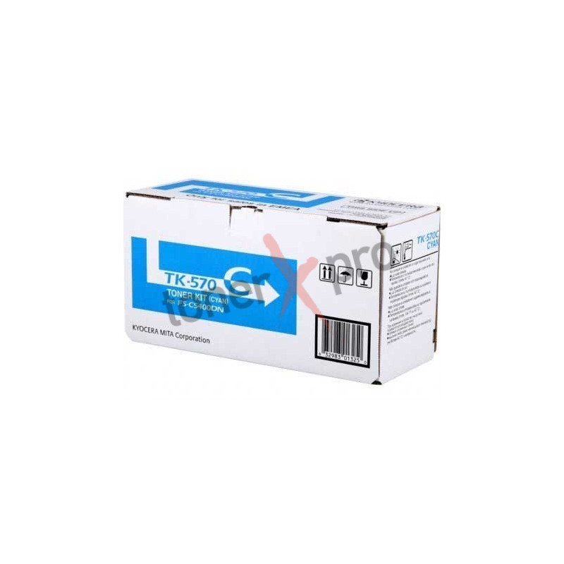 KYOCERA TONER CYAN FS C5400DN ORIGINAL TK570 TK570C KYOCERA TONER CYAN FS C5400DN ORIGINAL TK570 TK570C