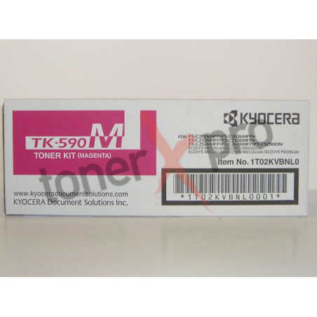 KYOCERA TONER MAGENTA FS C2026 ORIGINAL TK590M