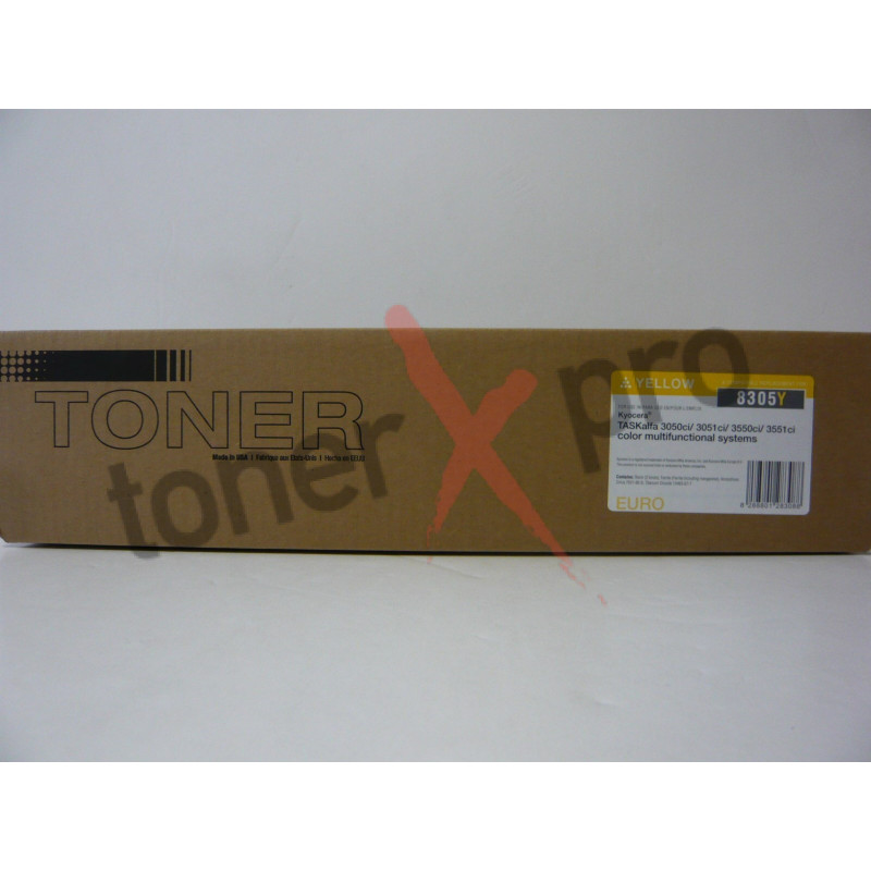KYOCERA TONER YELLOW + CHIP TASKALFA 3050 GENERIQUE TK8305Y
