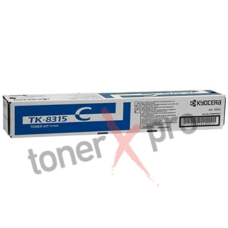 KYOCERA TONER CYAN TASKALFA 2550CI ORIGINAL TK8315C