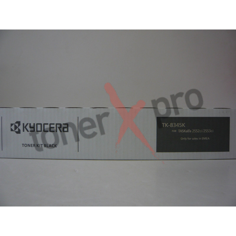 KYOCERA TONER BLACK TASKALFA 2552CI ORIGINAL TK8345 TK8345K KYOCERA TONER BLACK TASKALFA 2552CI ORIGINAL TK8345 TK8345K